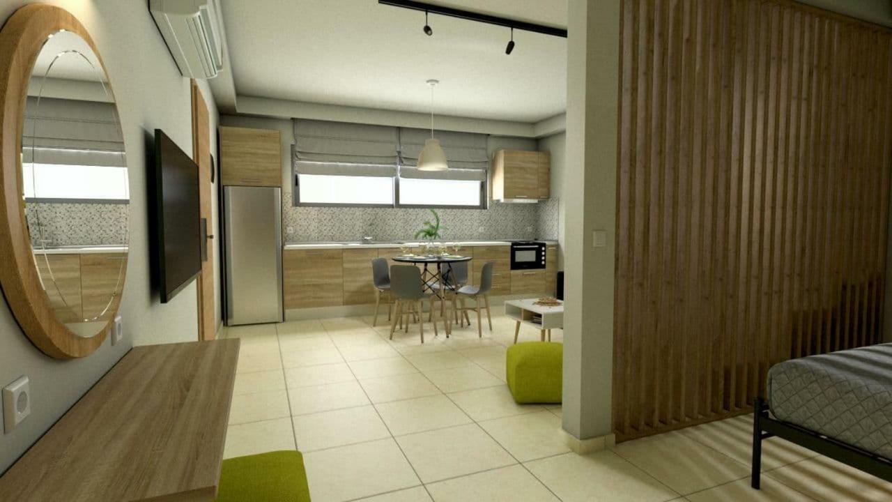 Green - Comfy Center Rodos Asgourou Exteriör bild